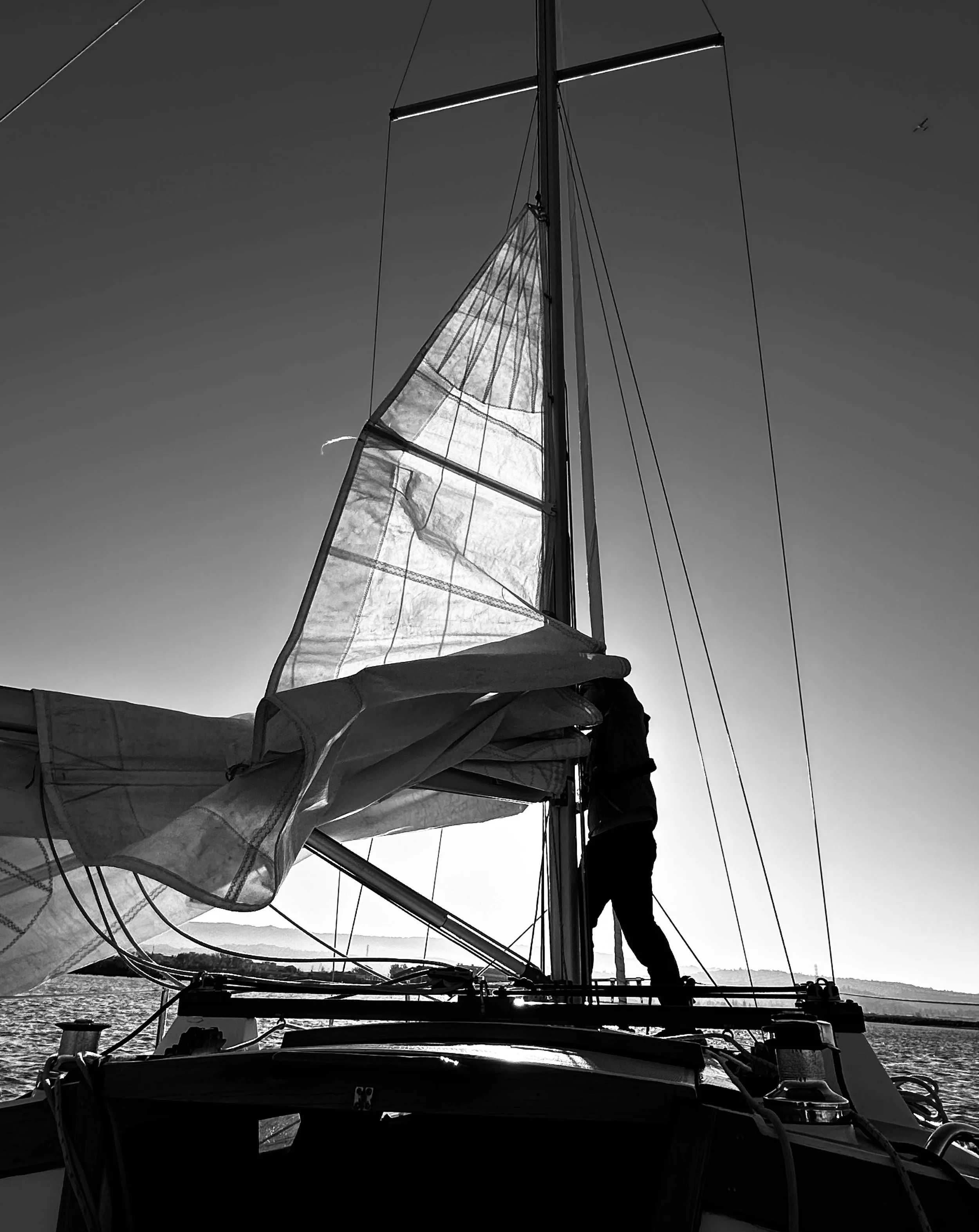 A founder is sailing toward success in a new AI era.