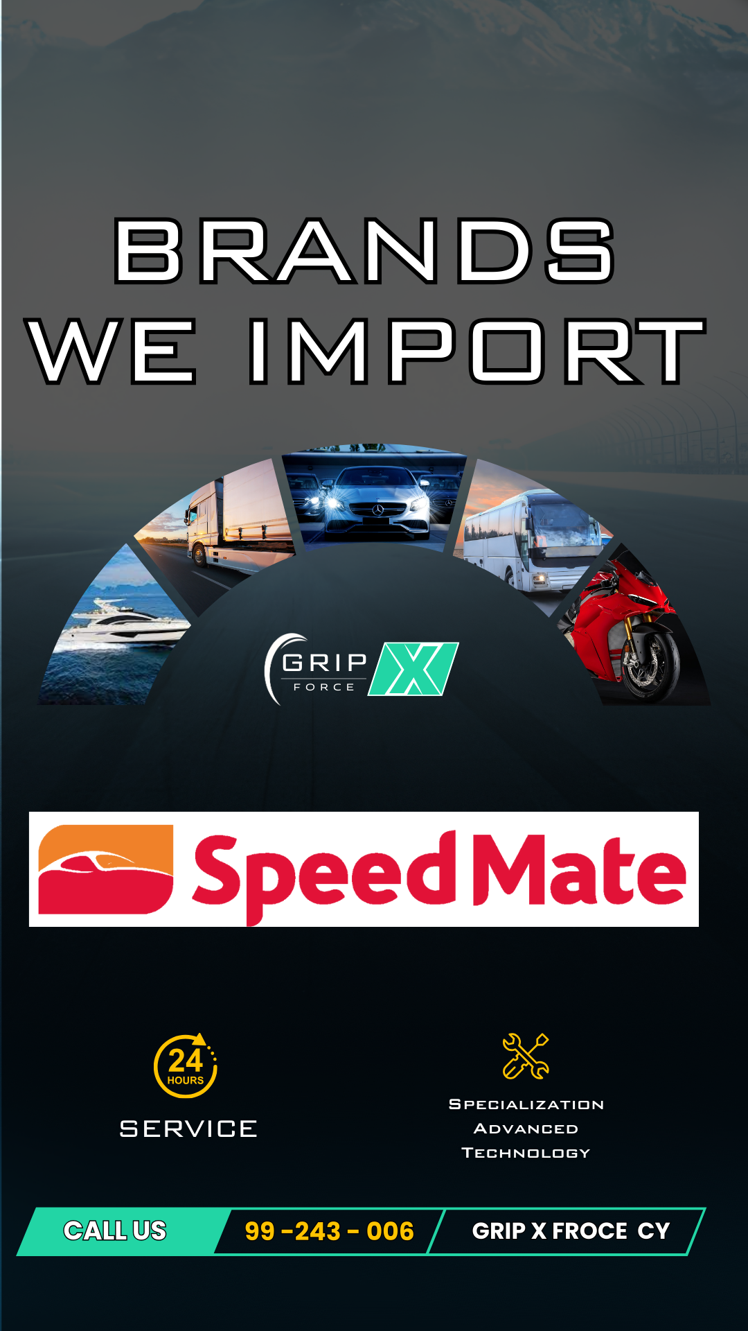 Εξατμίσεις Akrapovic SC Project και premium αξεσουάρ μοτοσυκλέτας – GRIP X FORCE Κύπρος