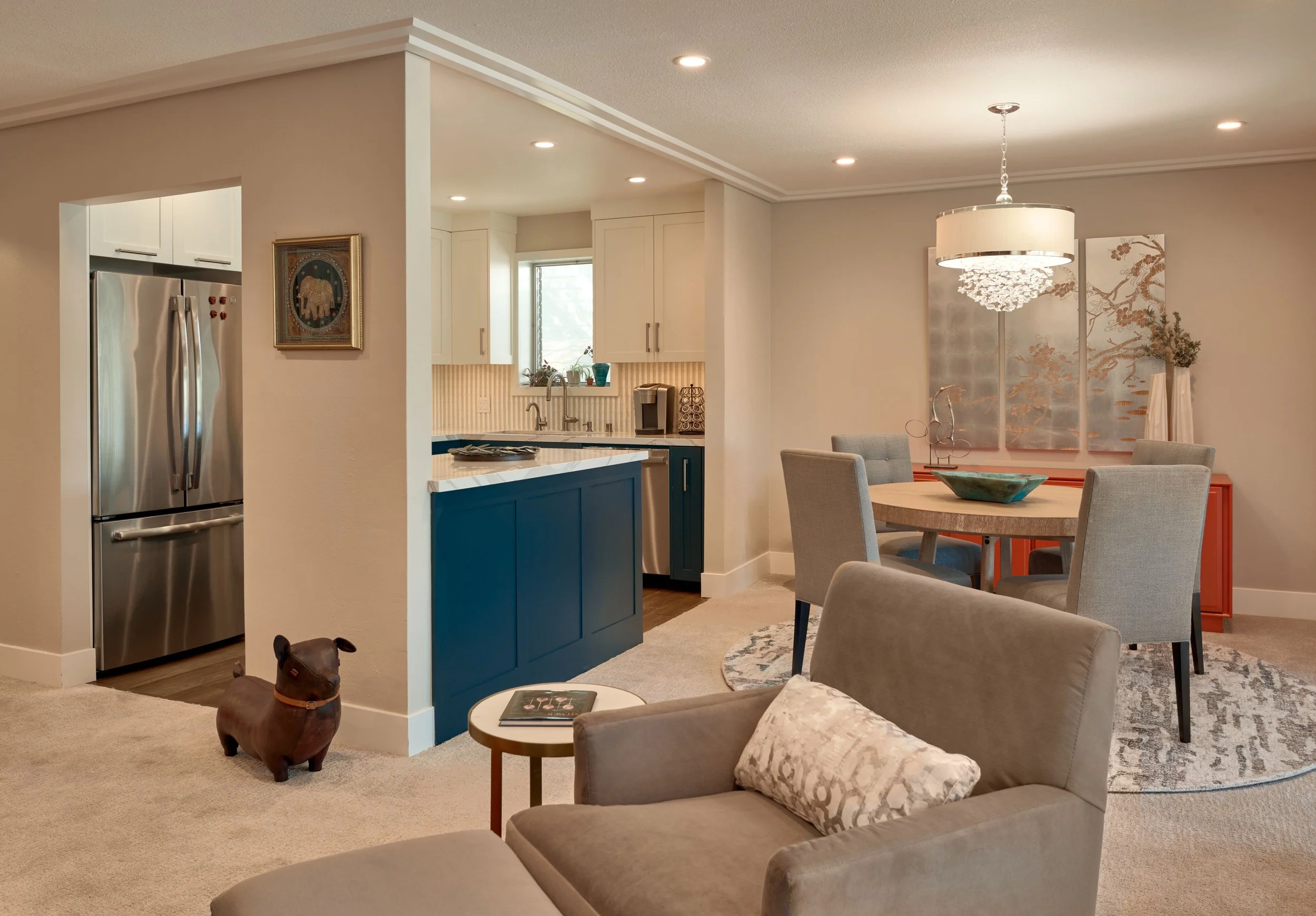Kitchen and Dining Interior Design by Raashi Design in Walnut Creek, CA.jpg