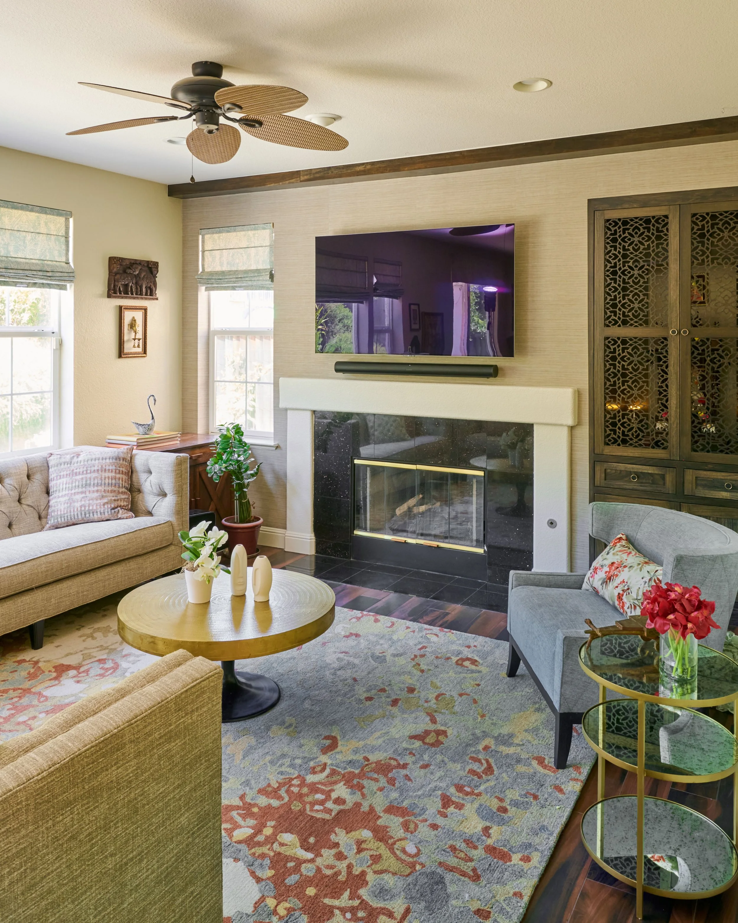 Family Room Interior Design by Raashi Design in Fremont, CA (3).jpg