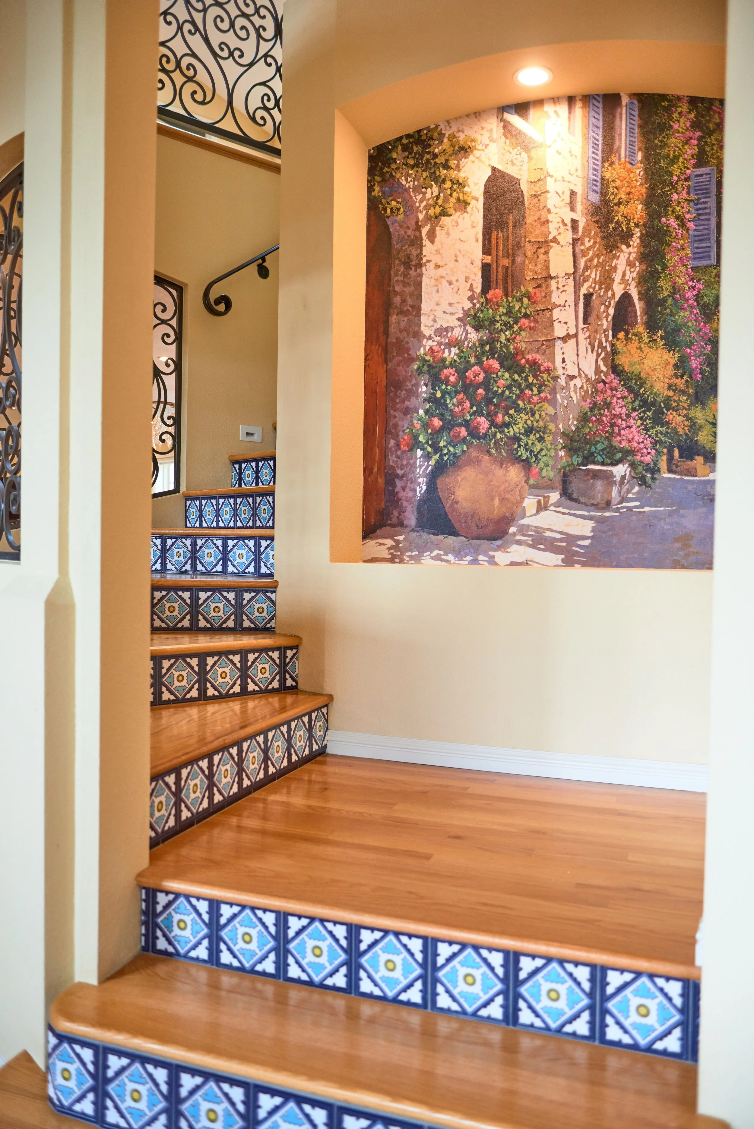 Staircase Interior Design by Raashi Design in Fremont, CA (2).jpg
