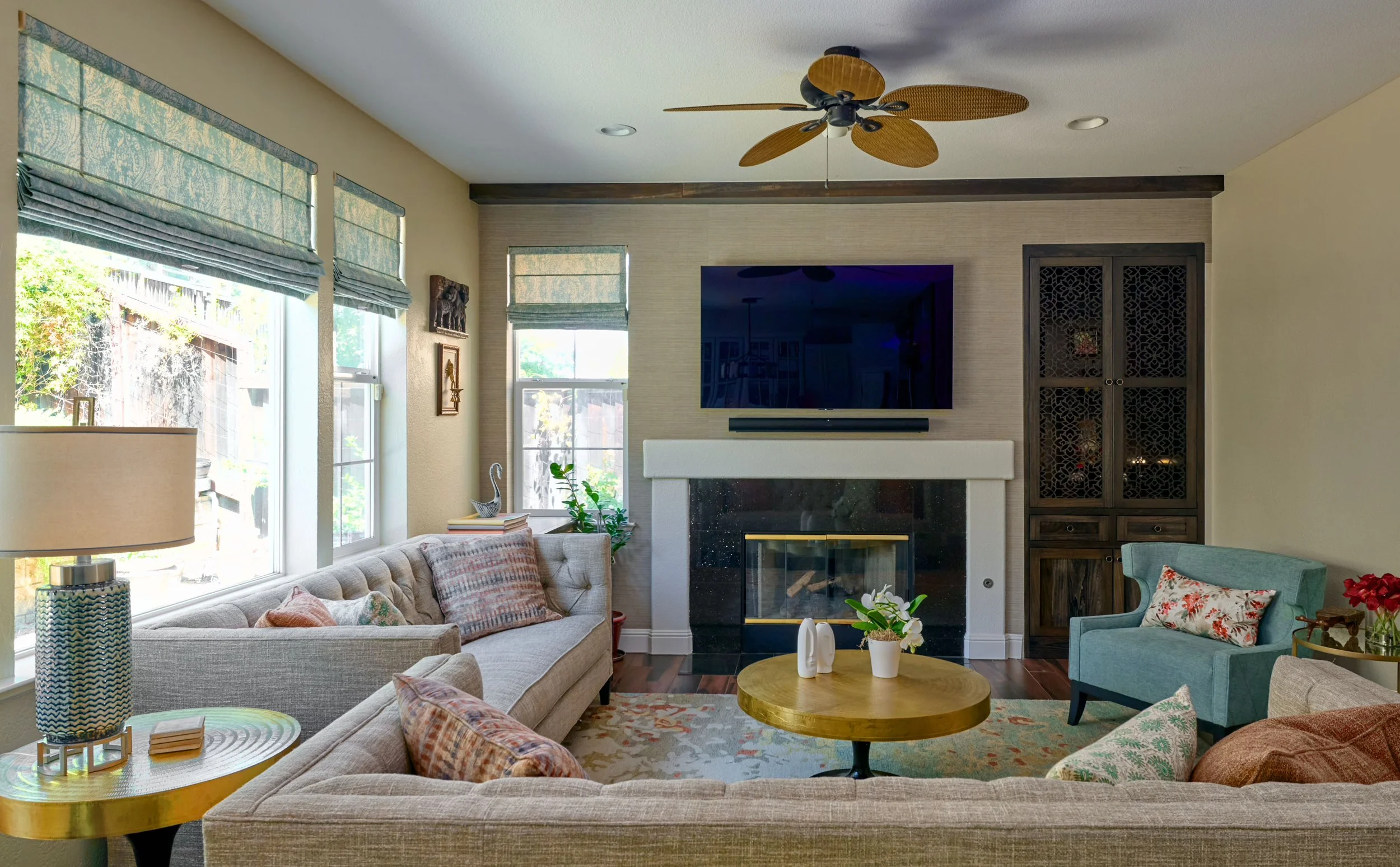 Family Room Interior Design by Raashi Design in Fremont, CA (1).jpg