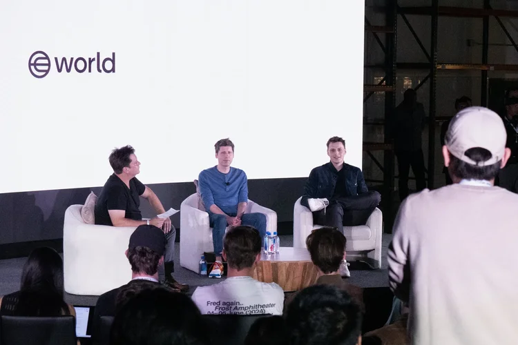 A New World keynote, Sam Altman, Tools for Humanity