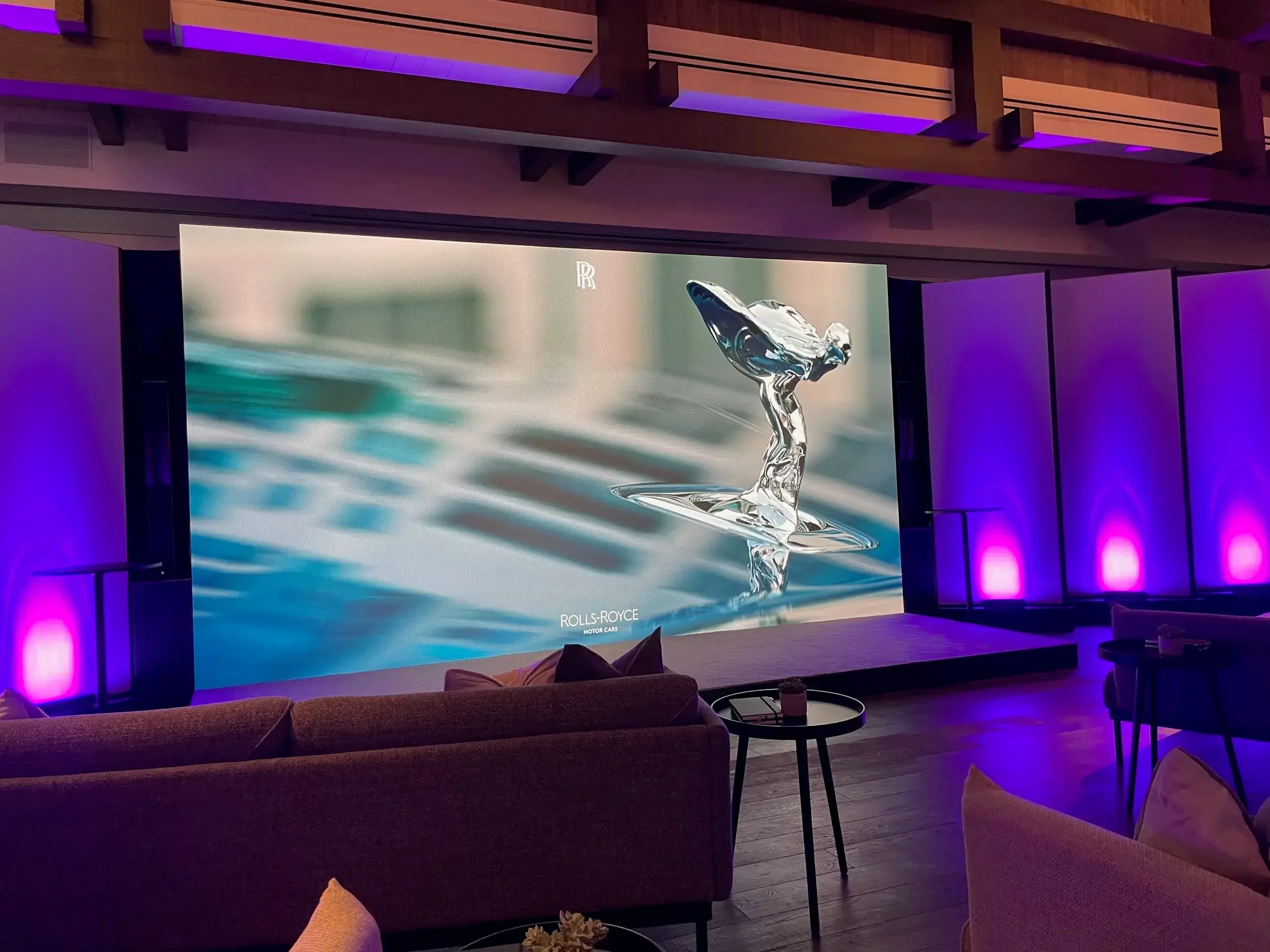 Rolls-Royce Spectre launch environment