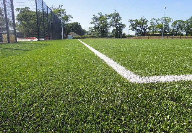 Tufted 3G artificial sports surface carpet installed by Agrostis