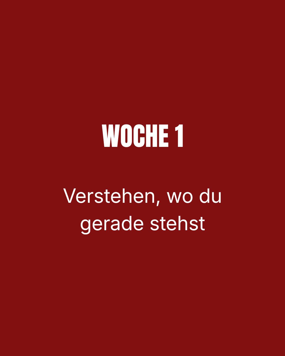 Sensitive Strength Journey / 1:1 Intensiv-Begleitung: 'Woche 1: Verstehen, wo du gerade stehst'