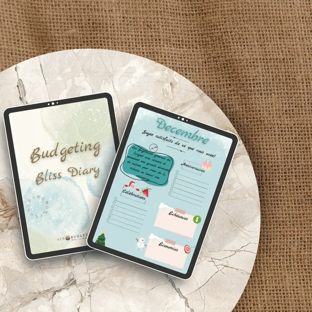 Budgeting Bliss Diary : Journal Budgétaire Serein ( Version Française)