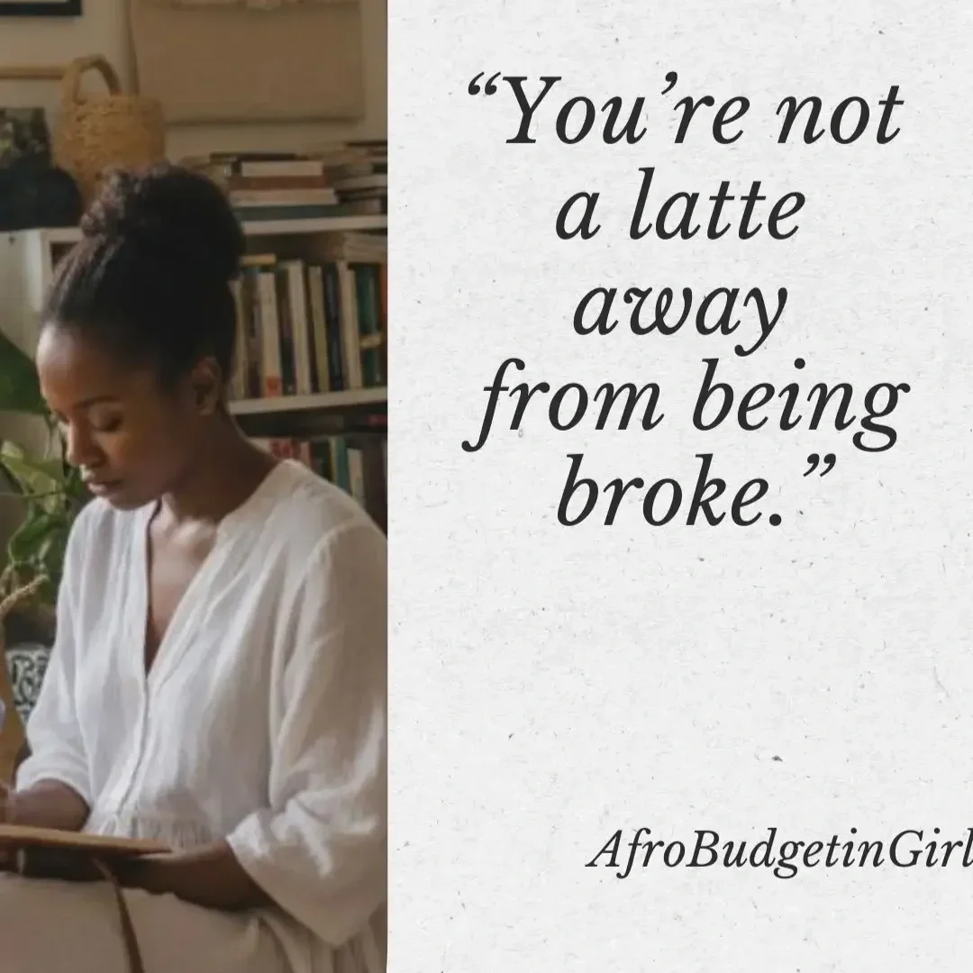 You Are Not a Latte Away From Being Broke…