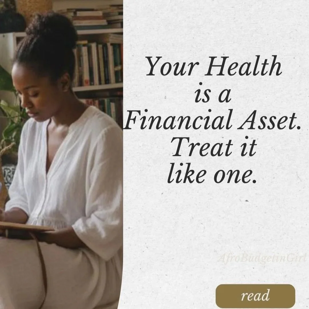Your Health is a Financial Asset. Treat it Like One. 