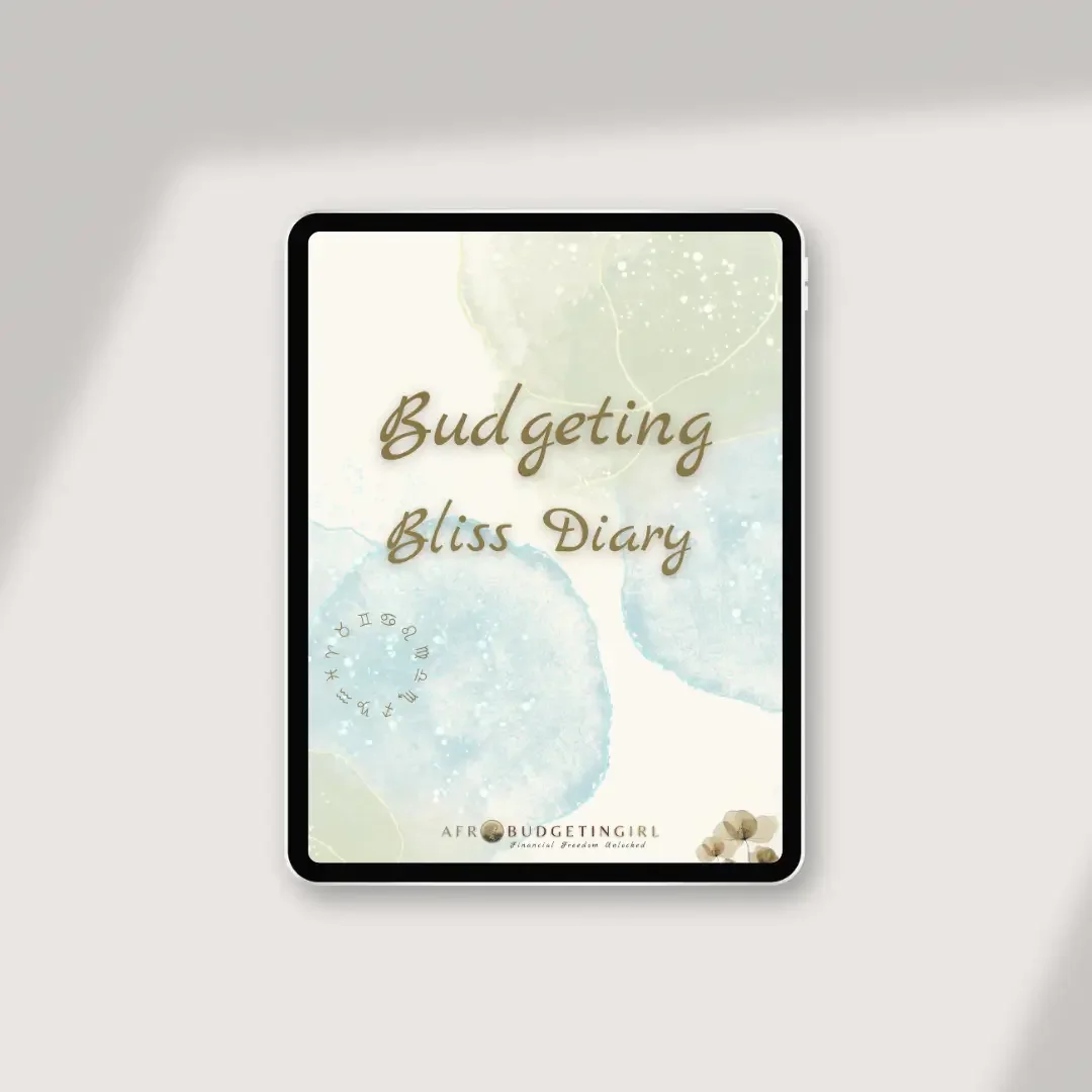 Budgeting Bliss Diary - The Mindful Money Planner (version anglaise)
