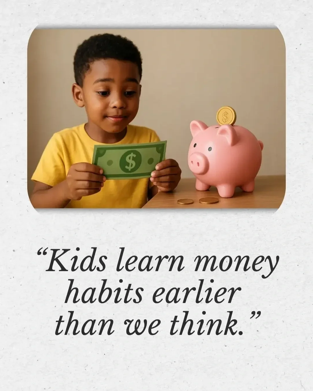 Comment devenir un expert en finances ? Les enfants acquièrent des habitudes financières plus tôt qu'on ne le pense.