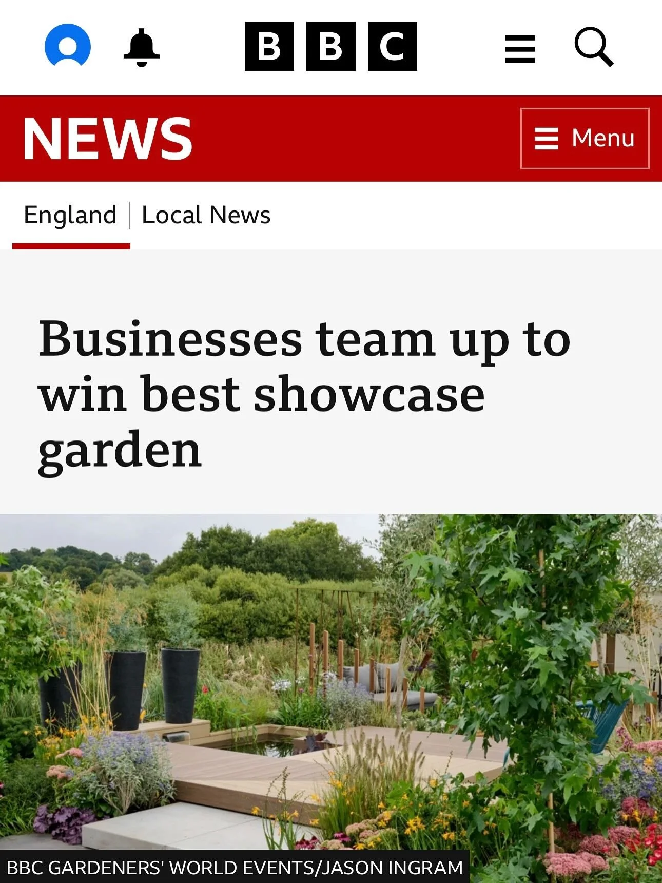 So last week this happened&hellip; 

A team of APL industry experts assembled at Audley End House &amp; Gardens in Saffron Walden,Essex to build a show garden to celebrate the APL&rsquo;s 30th anniversary. The garden named Pursuit of Excellence was t