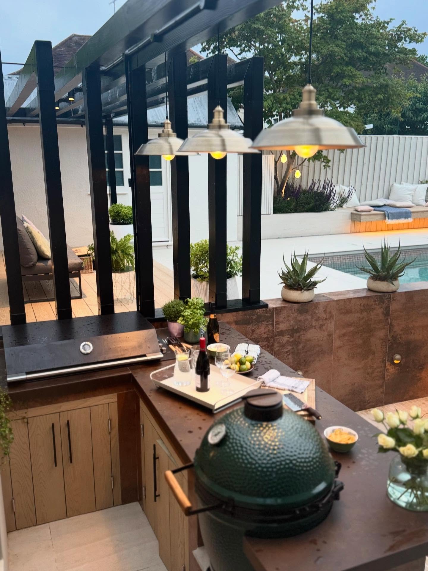 Here&rsquo;s a garden I designed a while back with a beach house vibe. Carefully crafted by the talented @landscapesbydesign_  team this costal garden features multi use spaces with lots of great detail incorporating soft tones and textures to create