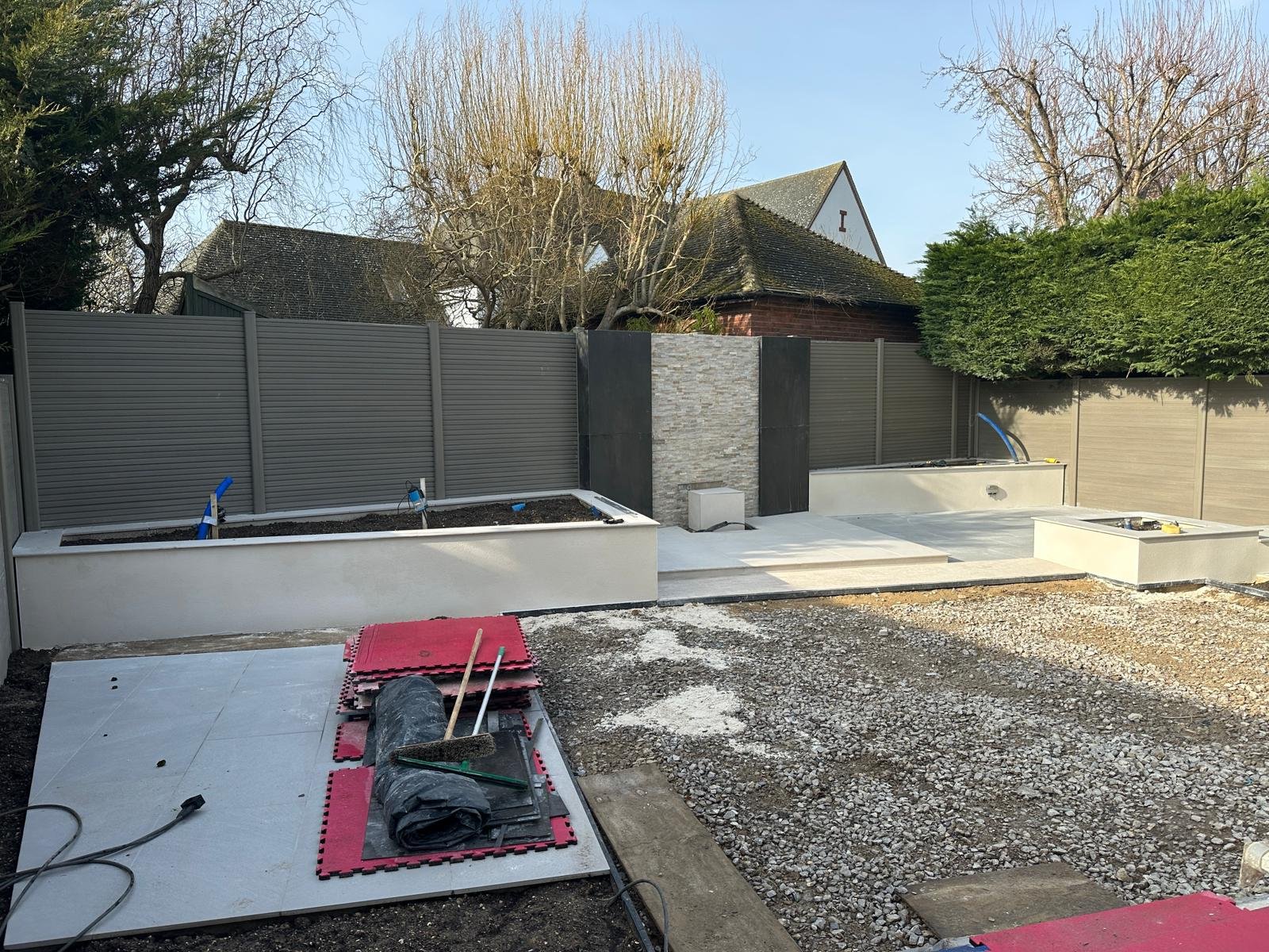 patios and fencing