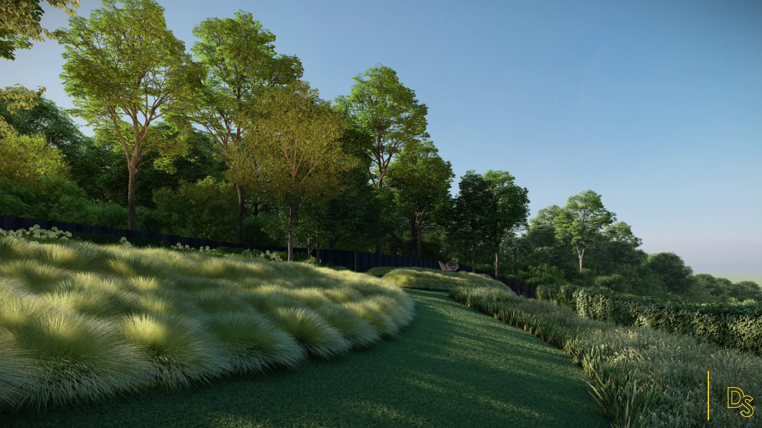 landscape visual render