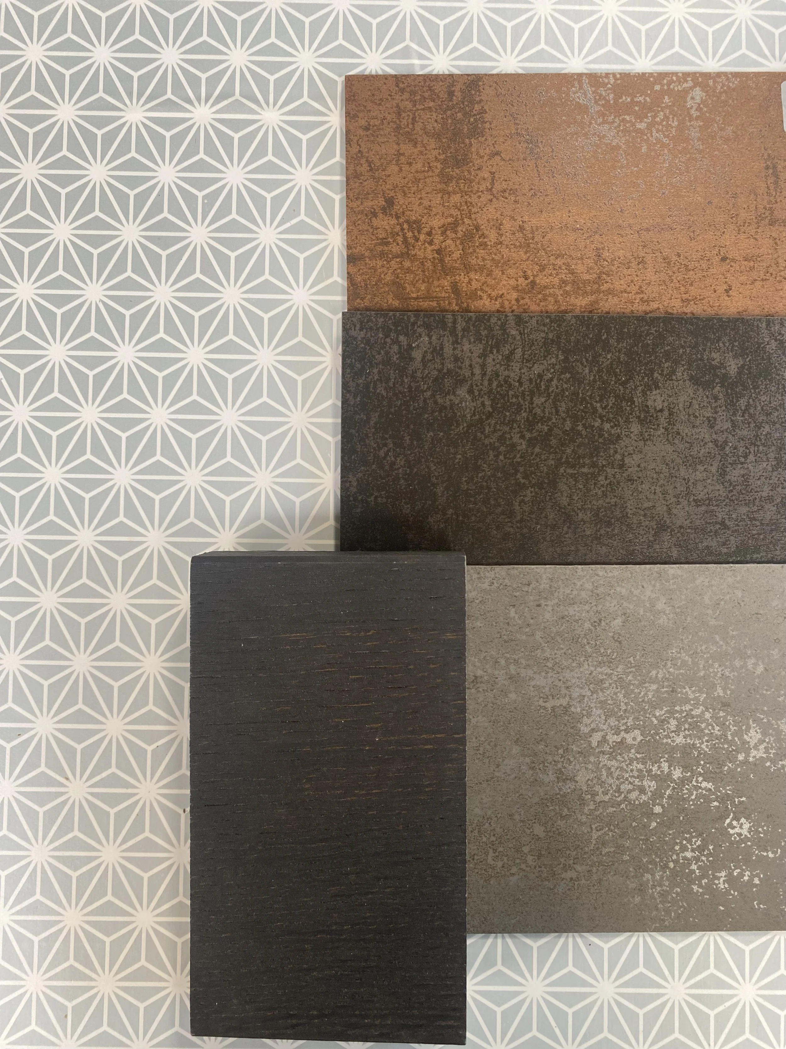 porcelain cladding samples