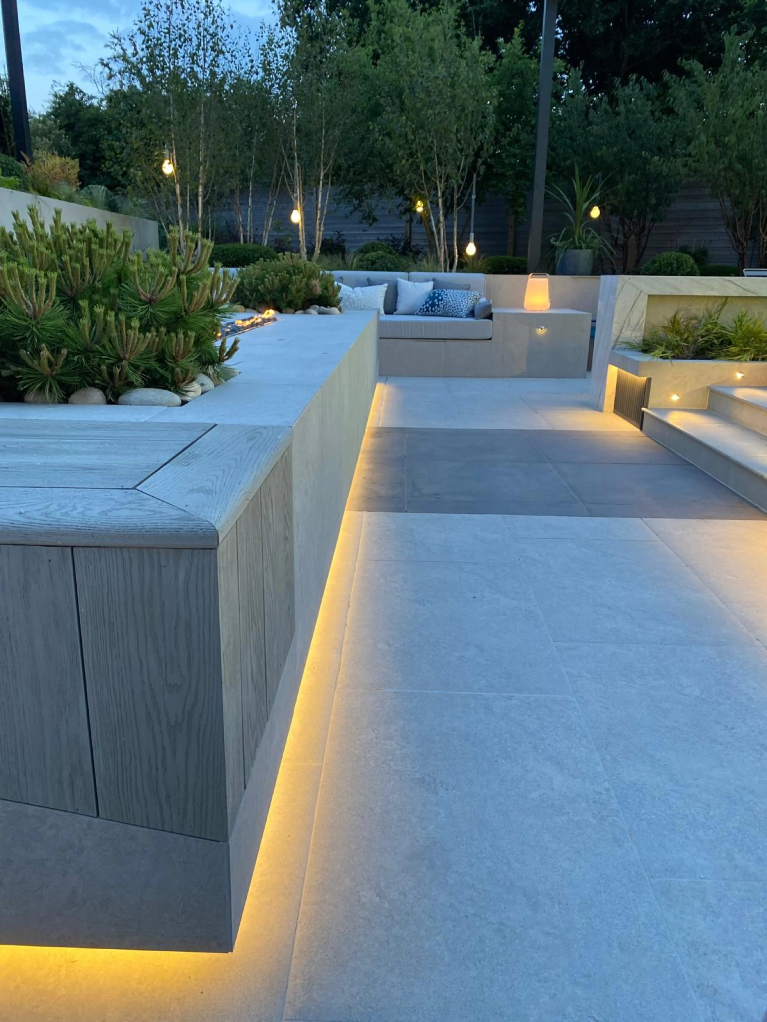 fire table long view