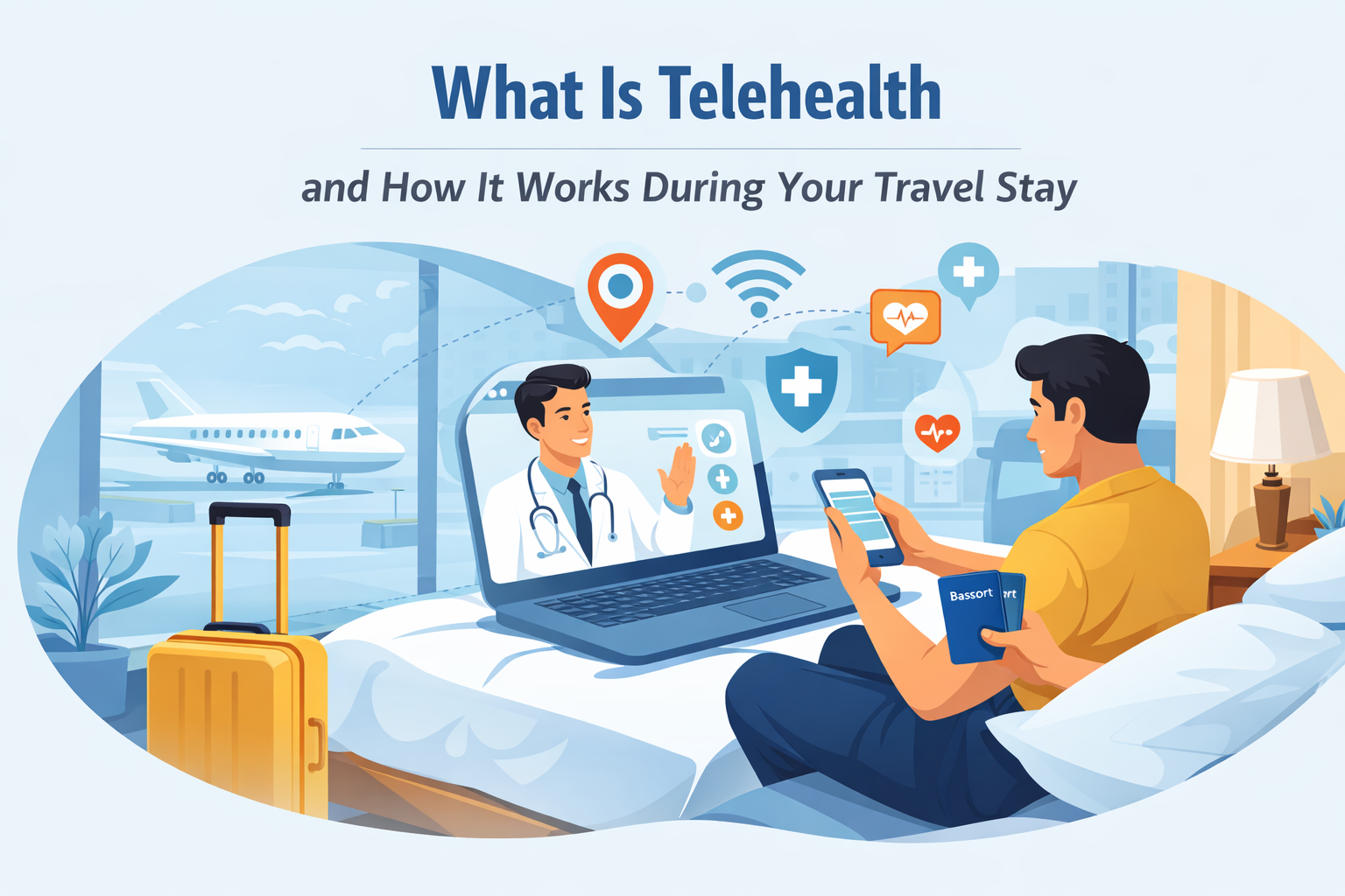 What Is Telehealth and How It Works During Your Travel Stay