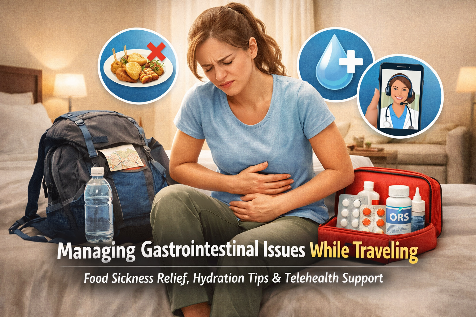Managing Minor Gastrointestinal Issues While Traveling
