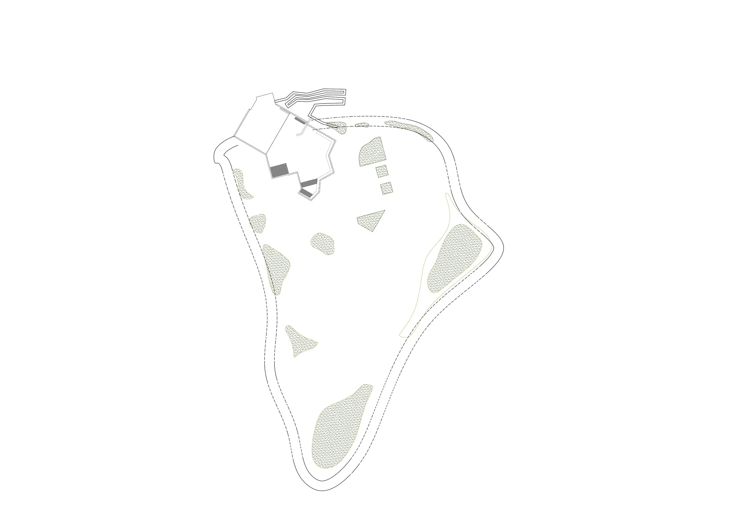 The site is envisioned as always in flux, where dirt, rubble, and infrastructure coexist with active areas. Rounded platforms, subtle elevation shifts, and varied surfaces guide movement, encourage pause and play, and invite social interaction. Bridg