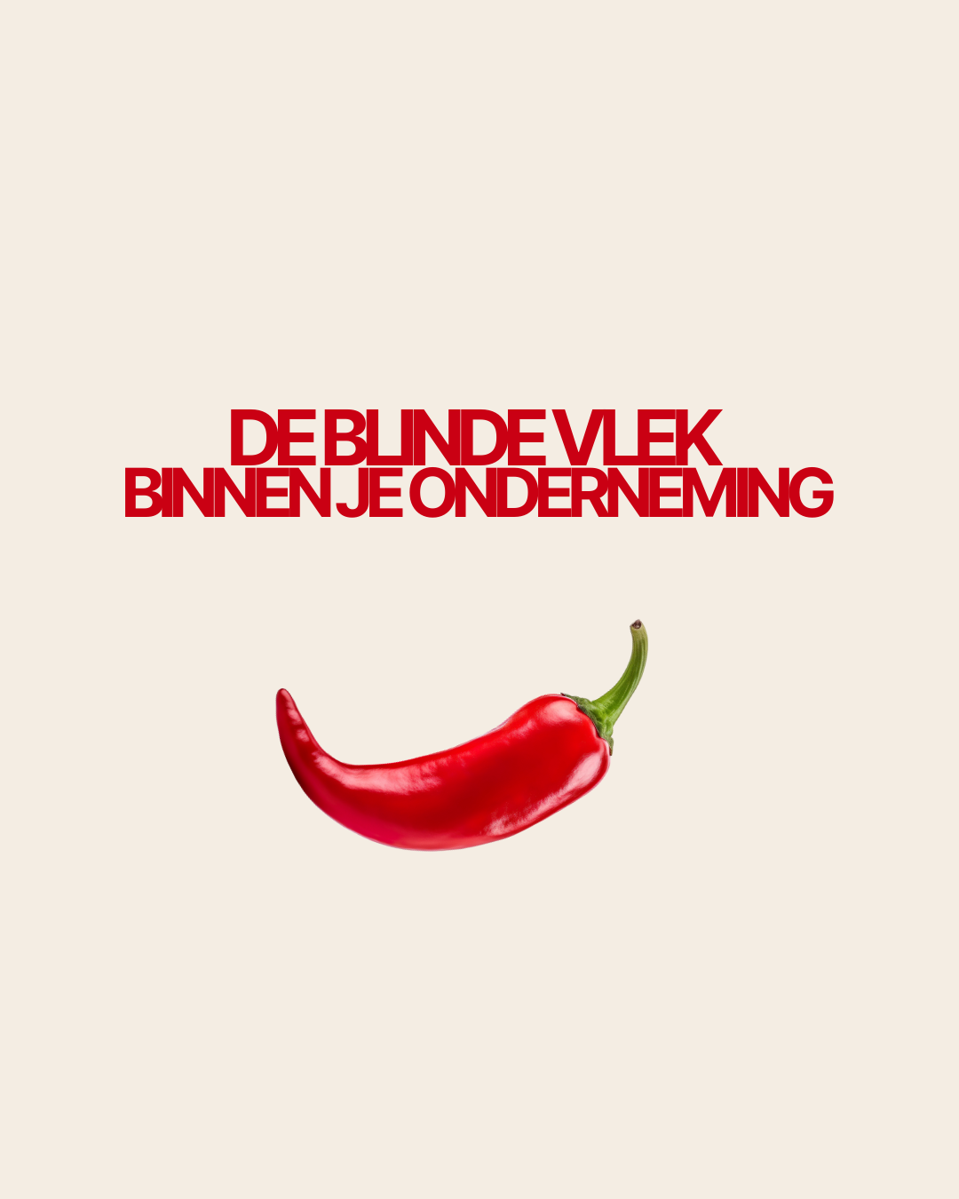 Workshop | De blinde vlek binnen je onderneming