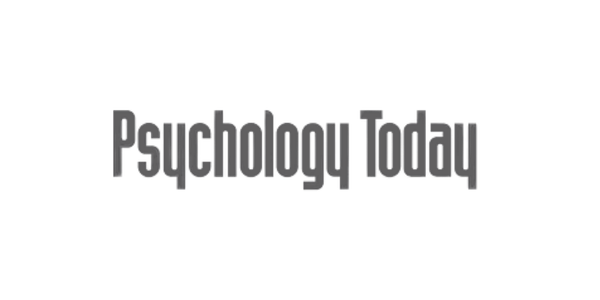 Text reading 'Psychology Today' on a dark background.