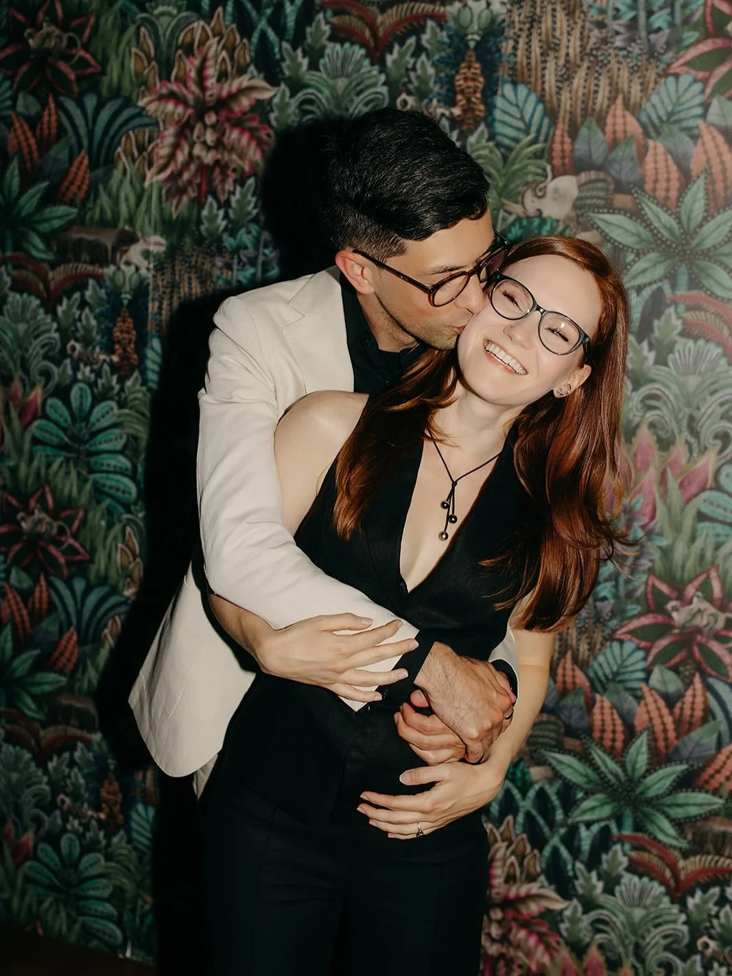 ✨ Michelle + Nathan did wedding-ing their way, starting with an uber-romantic elopement on a Fitzroy Airbnb rooftop, before jetting off to say their vows again on a mountain in Europe with their parents*

Here in Melbourne, it was just the two of the