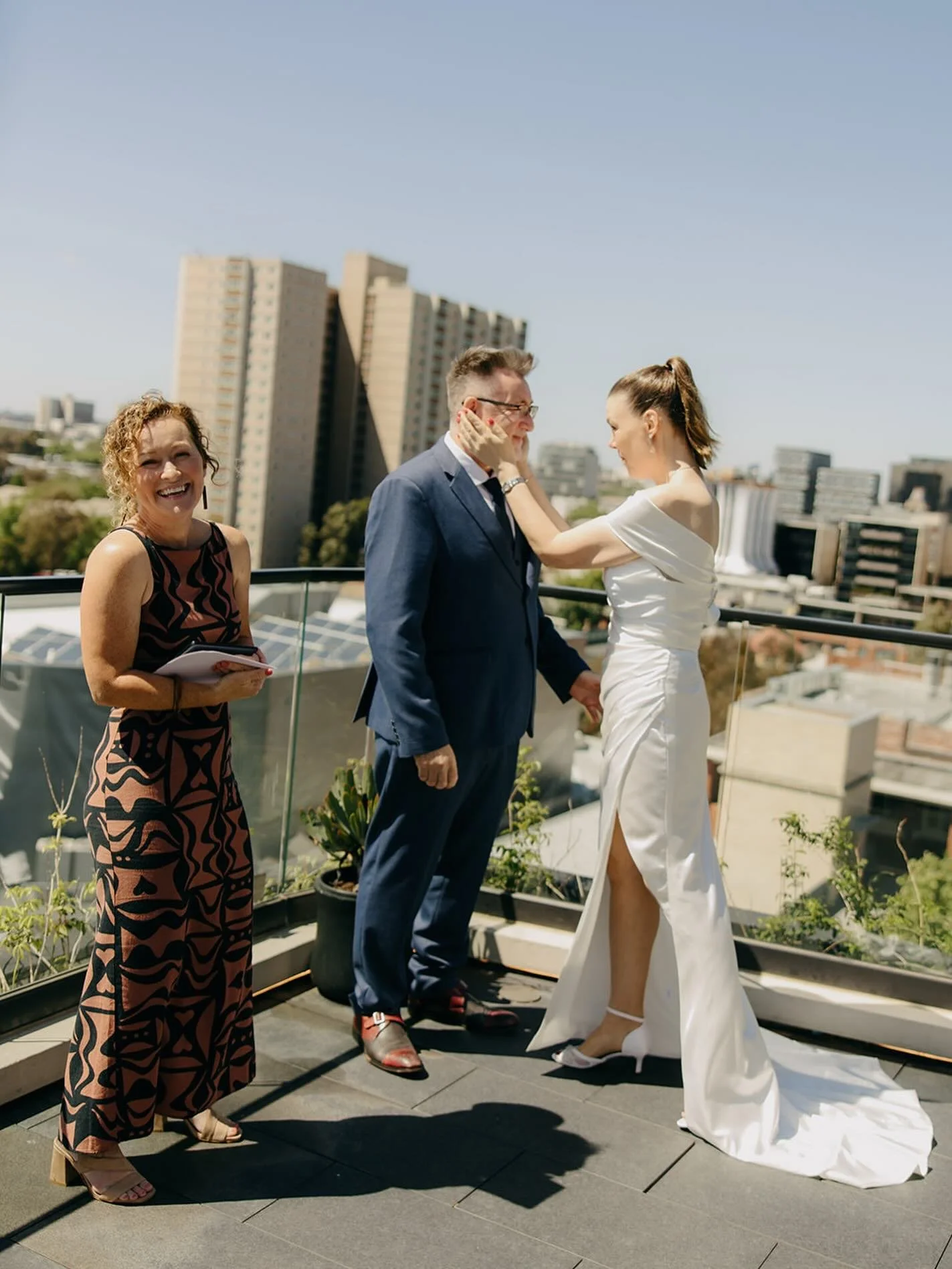 The split second moment that happens every time we do a quickie is now immortalized on the grid - the moment we lock eyes and our conjoined brains go:

 &lsquo;can you even believe this is our JOB?!&rsquo; 🫠🫠🫠 (and answer, no we can-NOT)
 
Thank y