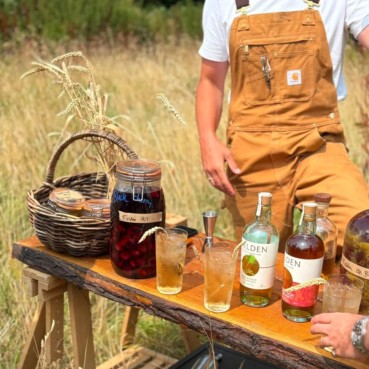 Fielden - Whiskey of England. Working with Regen Farms and heritage grains, distinguishing by harvest year rather than over a simple age statement, we adore this whiskey. 