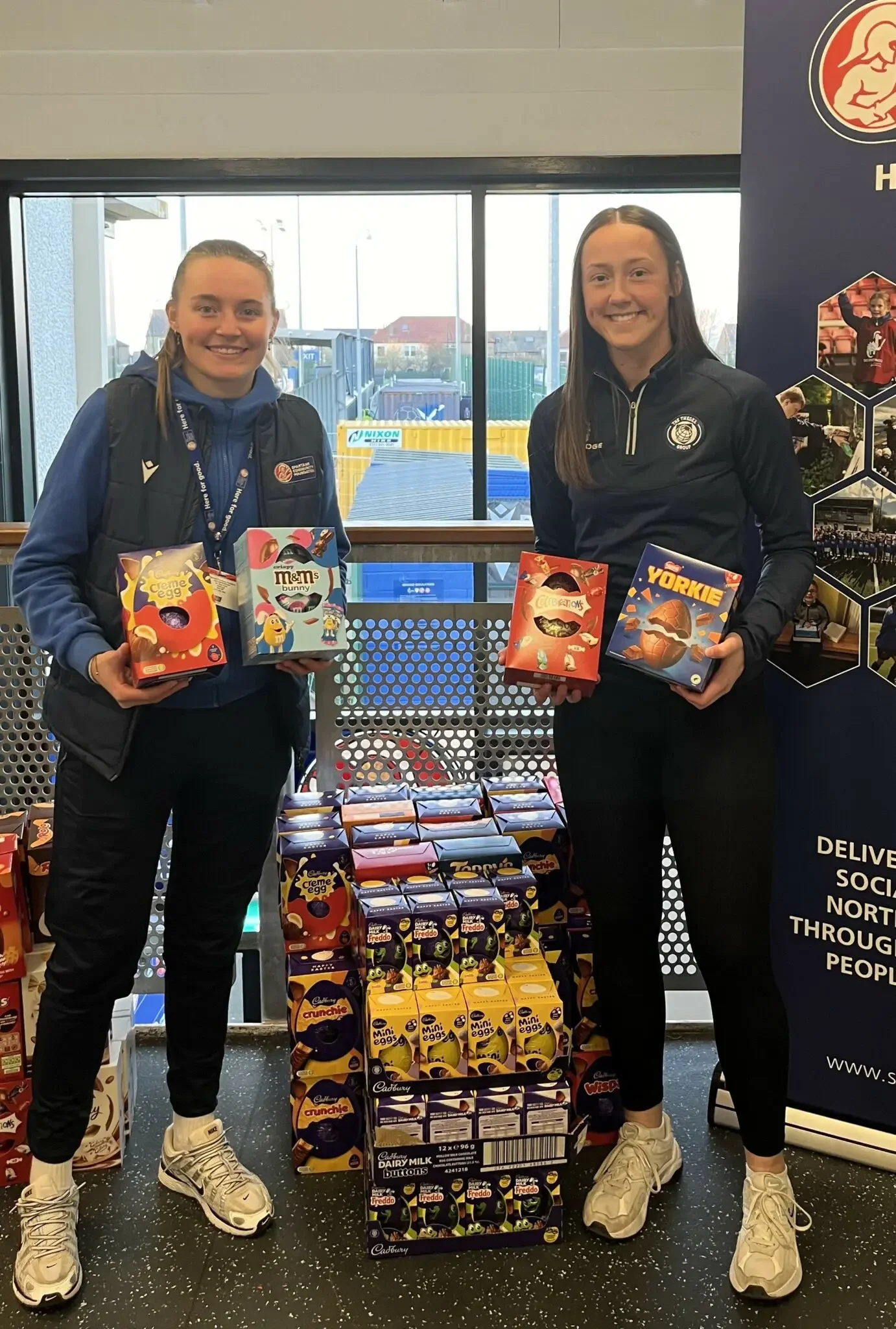Twedex Foundation Supports Spartans Easter Egg Appeal
