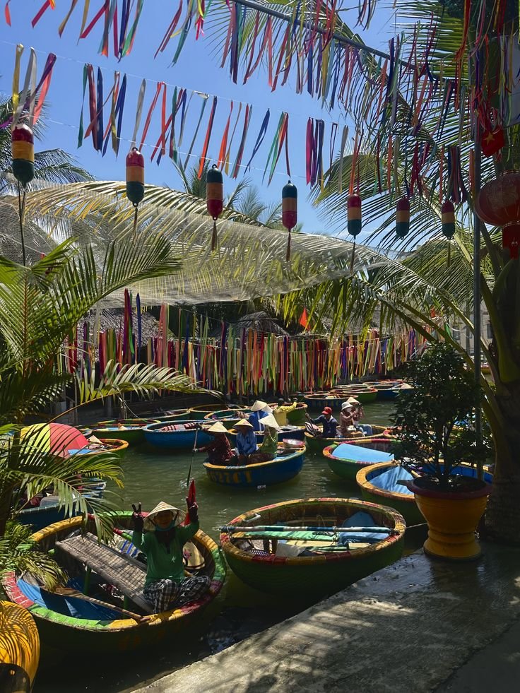 Vietnam coconut boats vision board holiday Asia summer.jpeg
