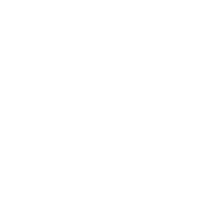 Simple black and white icon of a calendar with a grid of squares representing days and two rings at the top for hanging.