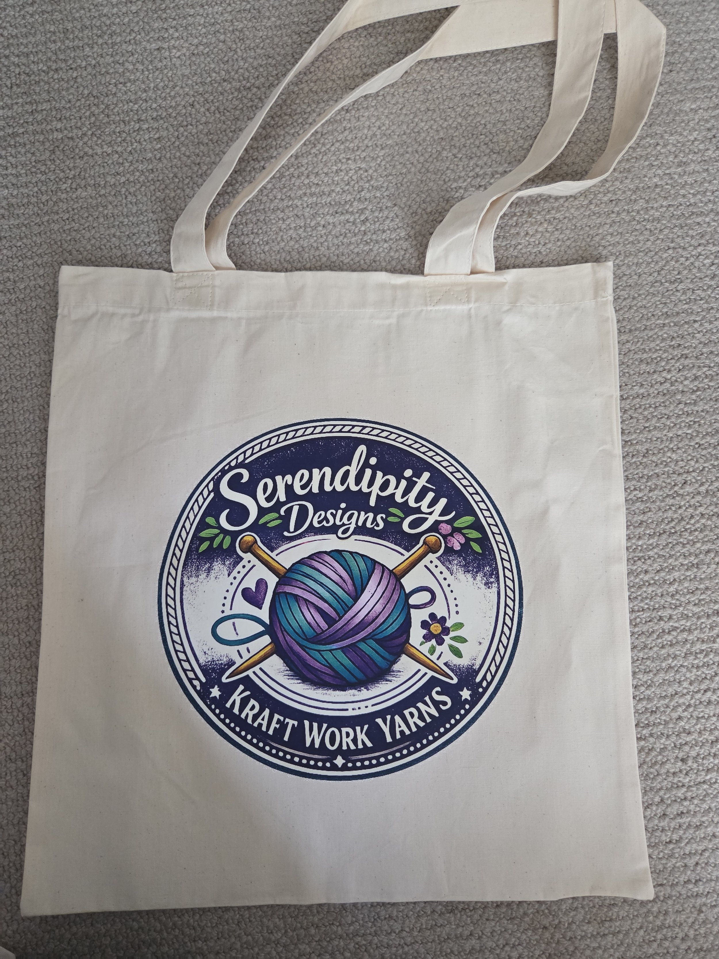 Project Bag - Tote - Serendipity Logo