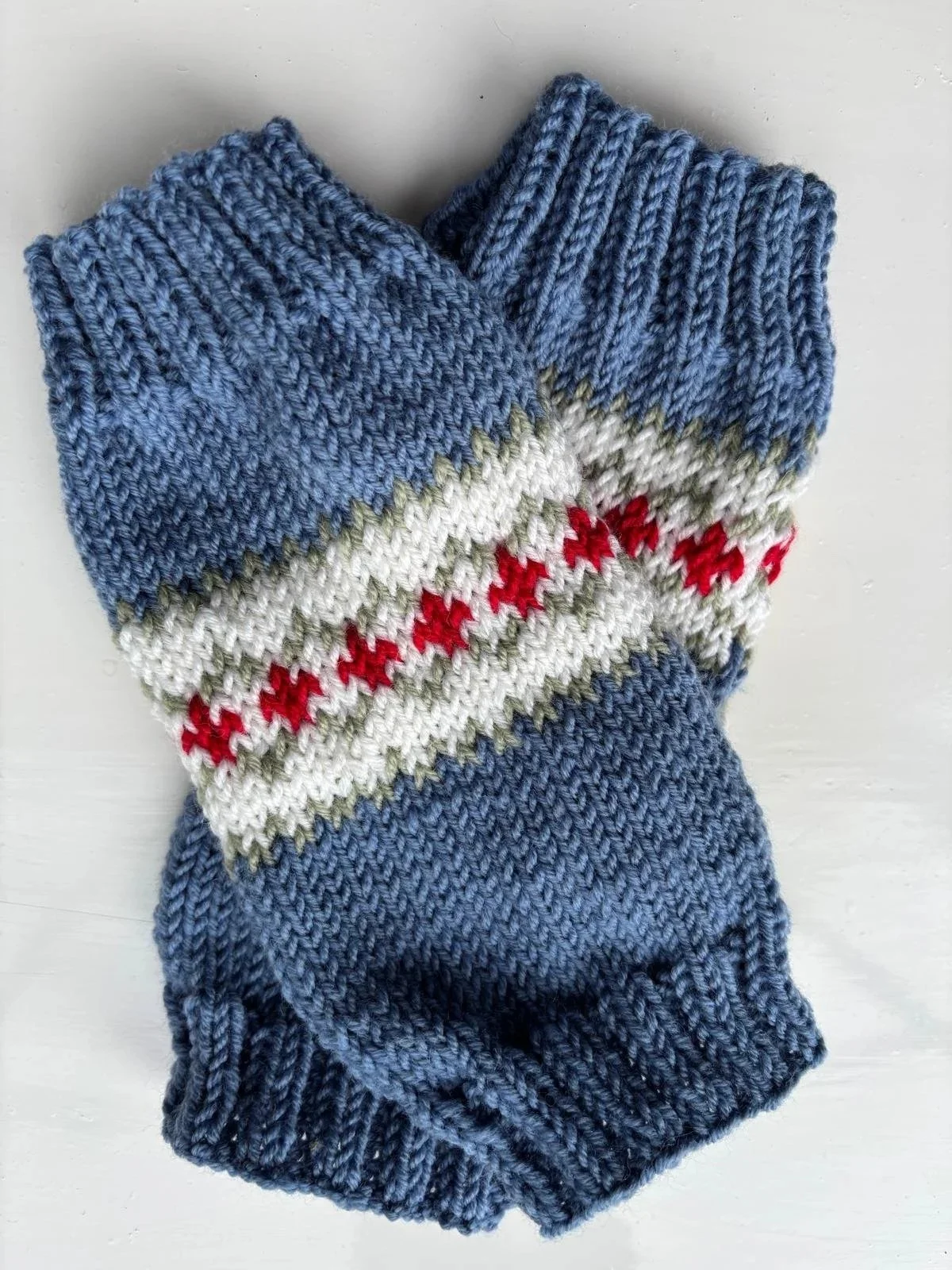 Ditsy Roses - Wrist Warmers