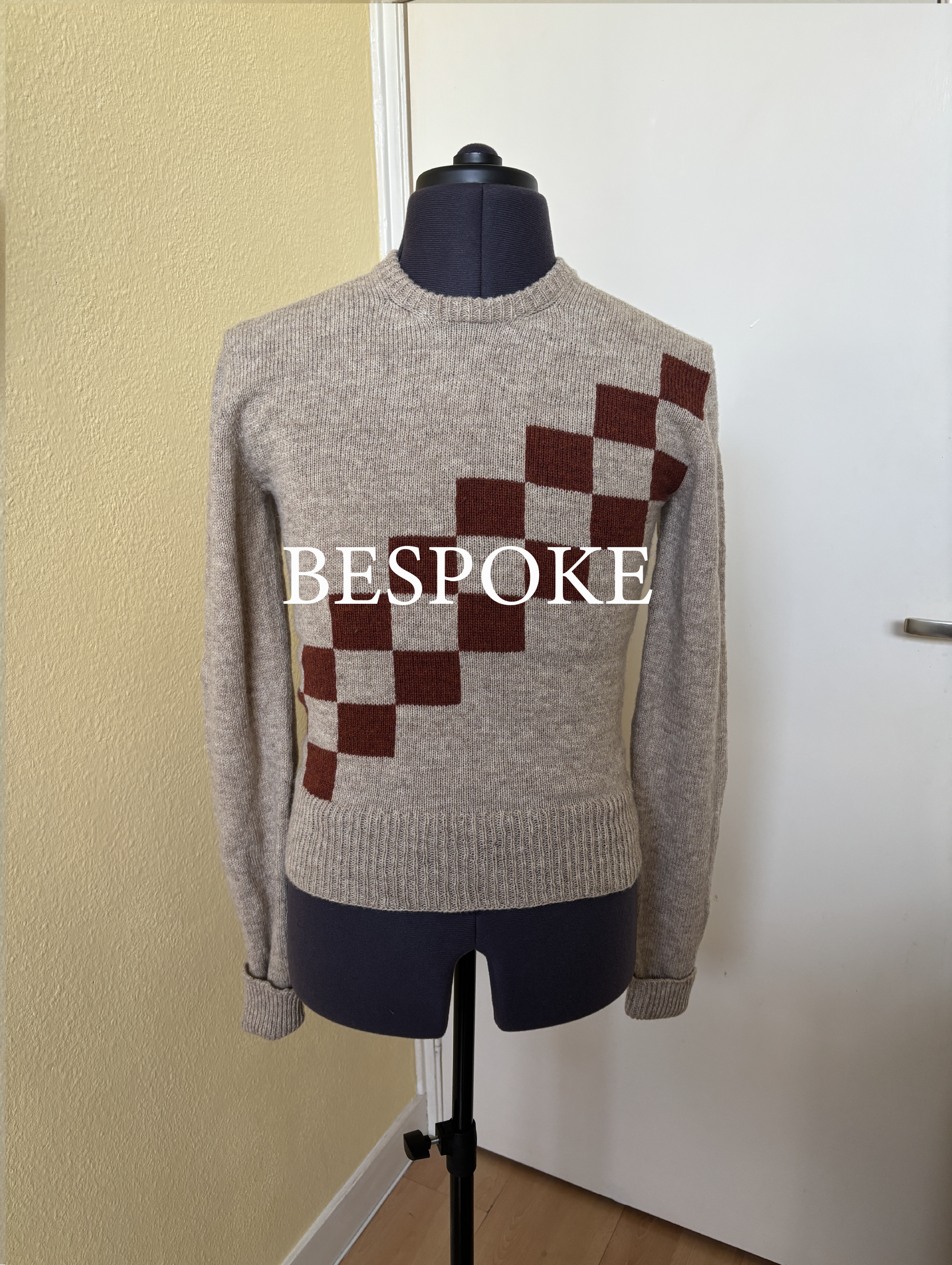 [BESPOKE] 1930s men's intarsia sweater
