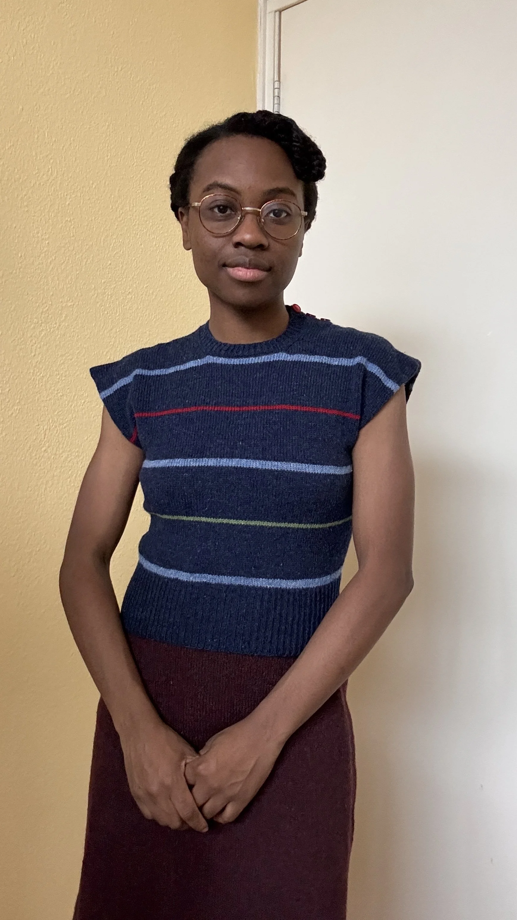 1950s dolman sleeve sweater (80 cm / 32” bust)