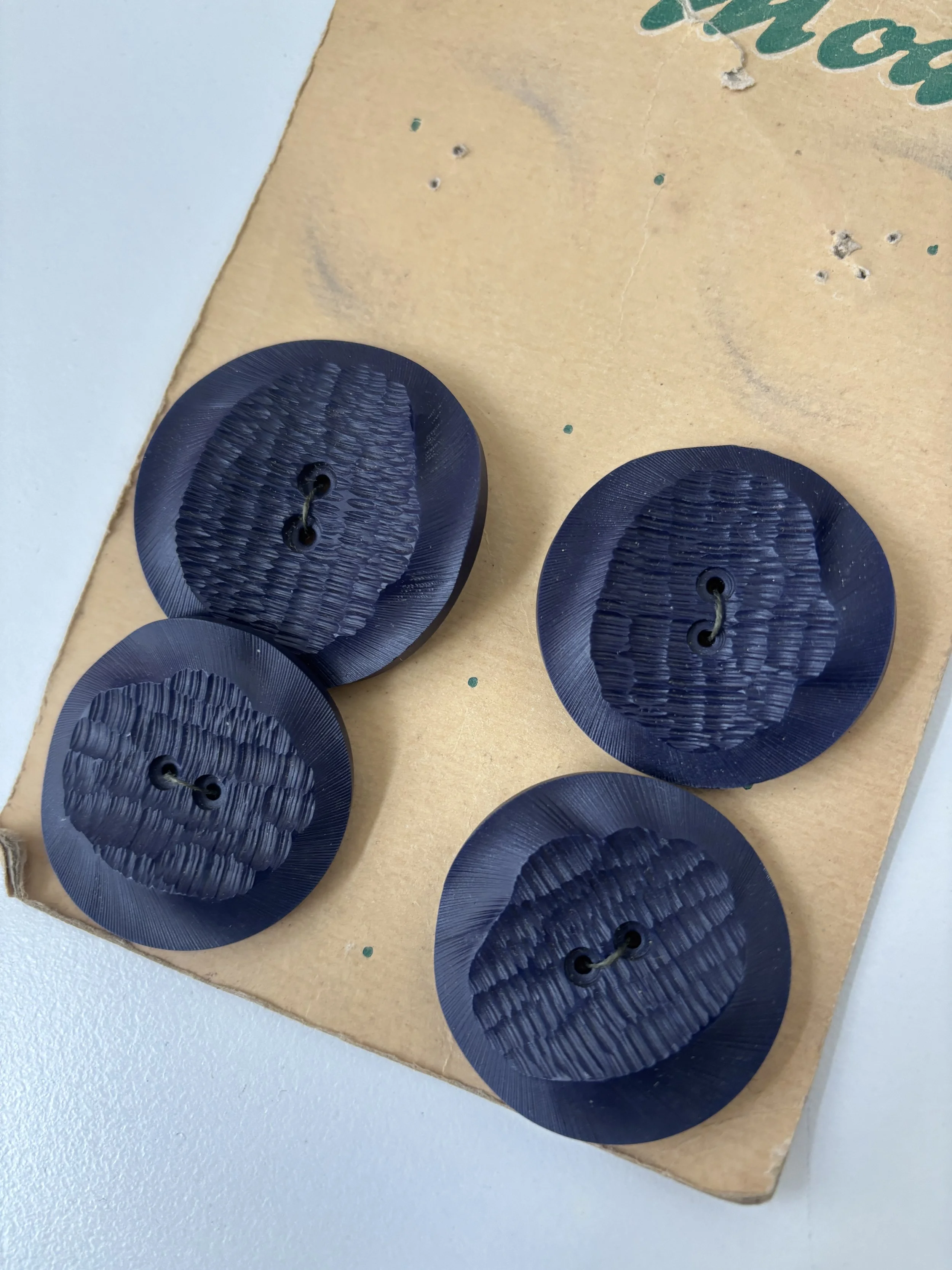 Mode button (blue - 40 mm)