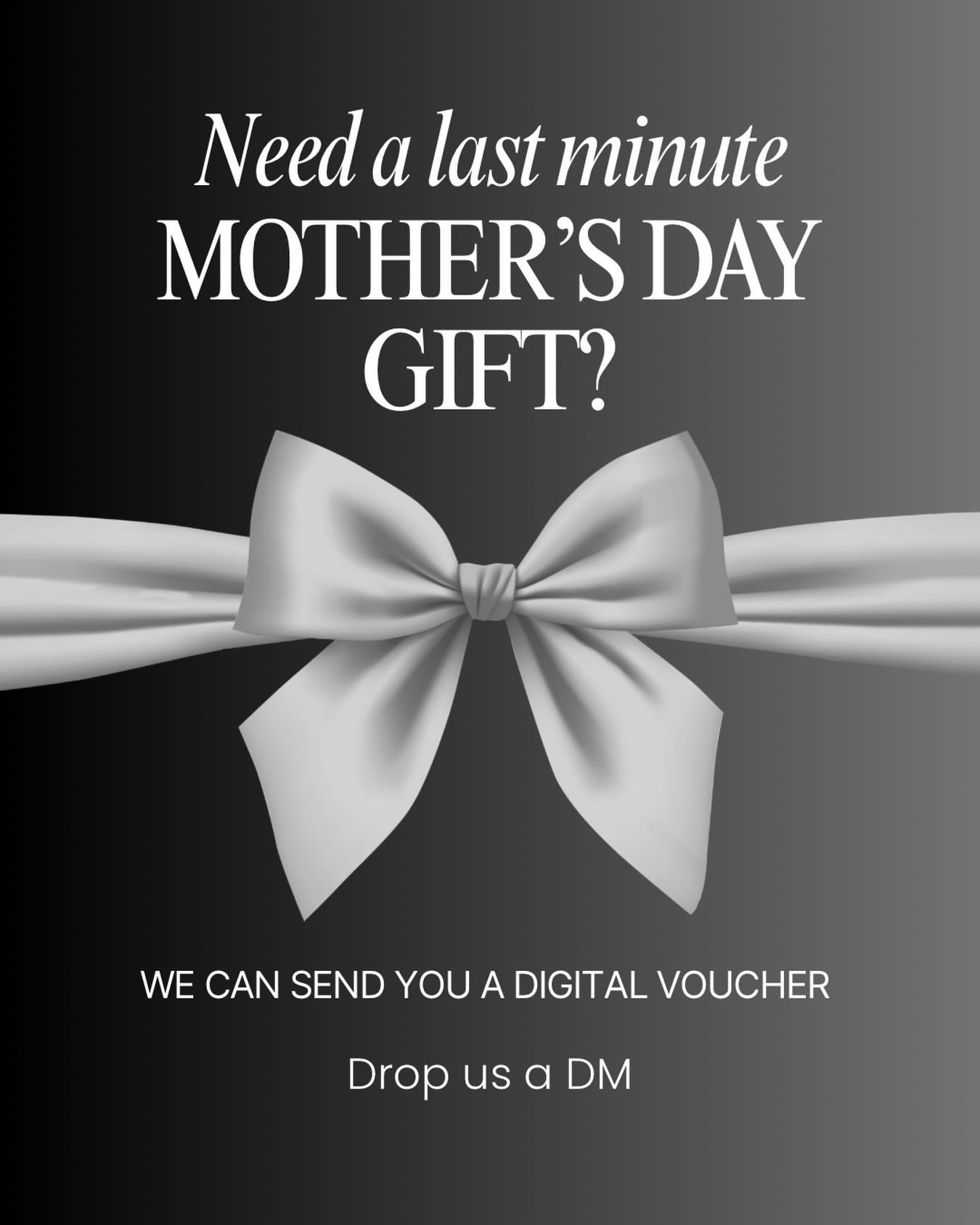With our busy lives, things can sometimes get left to the last minute&hellip; but don&rsquo;t worry, we&rsquo;ve got you covered! 
If you&rsquo;re still looking for the perfect Mother&rsquo;s Day gift, simply drop us a direct message and we&rsquo;ll 