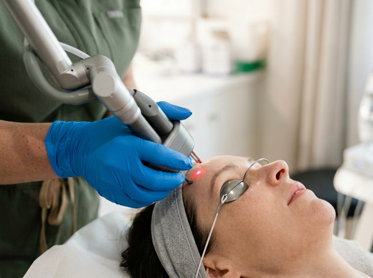 CO2 laser treatment 