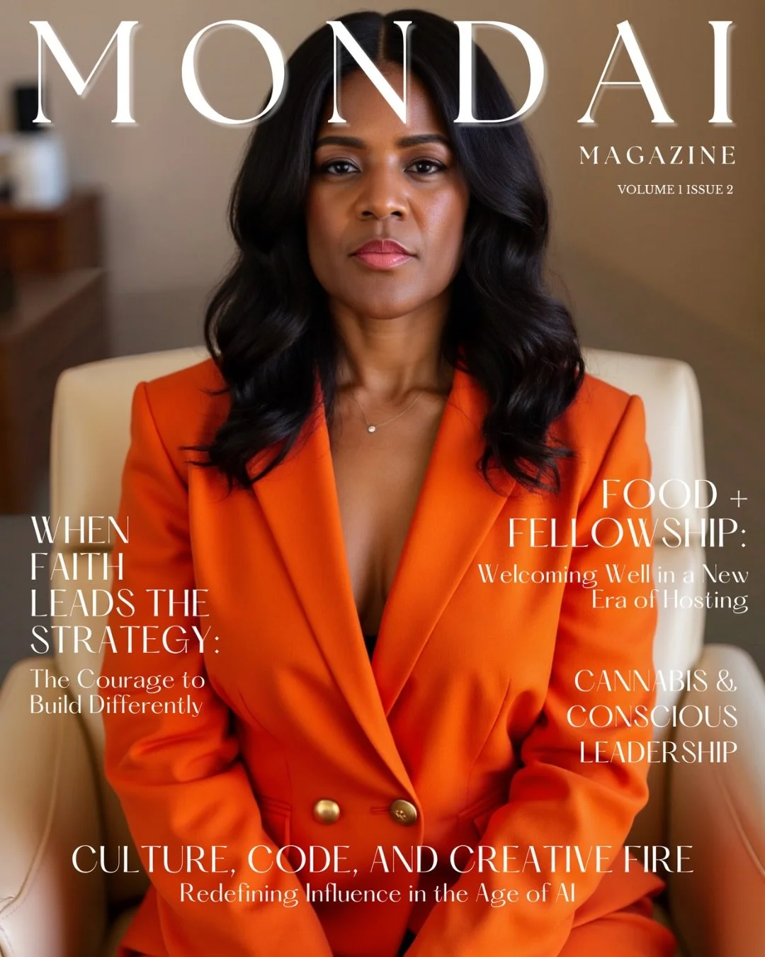 There comes a moment when conviction outweighs caution and you decide to move forward with faith, focus, and fearless intention.

Introducing the second edition of MonDai Magazine, our boldly titled F-ing It issue, centered on finance and business, f