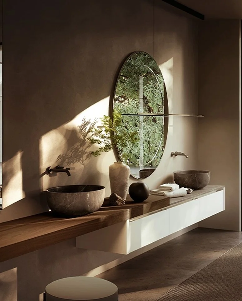 Boffi luxury bathroom equipment for Bauhu modular homes