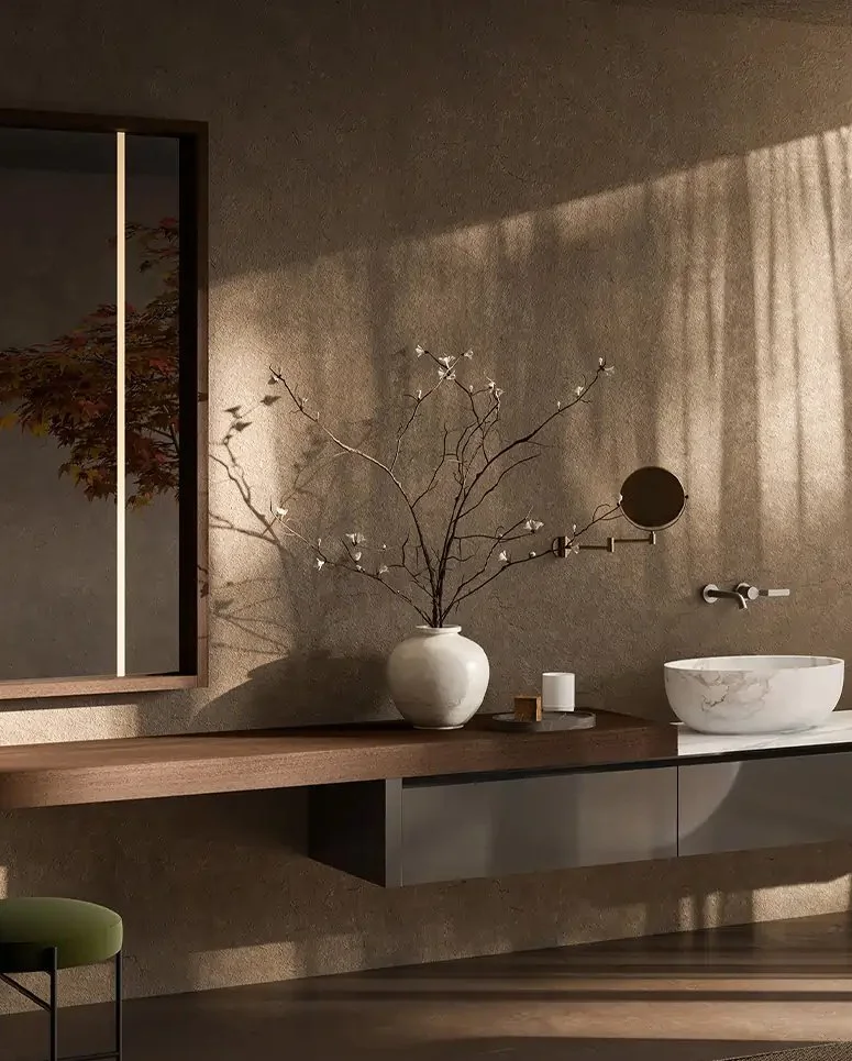 Boffi luxury bathroom equipment for Bauhu modular homes