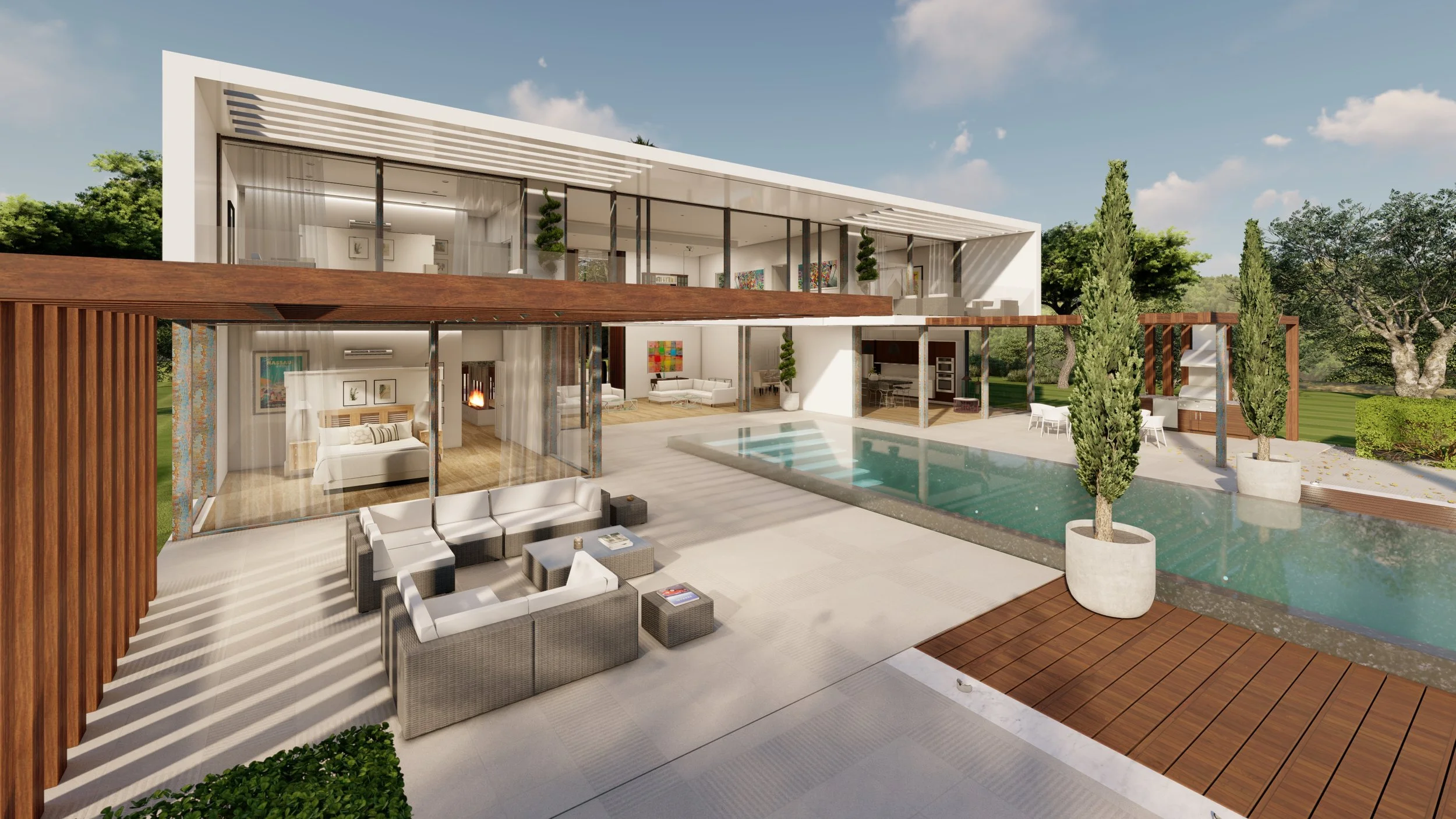 Bauhu signature collection hurricane resistant modular home