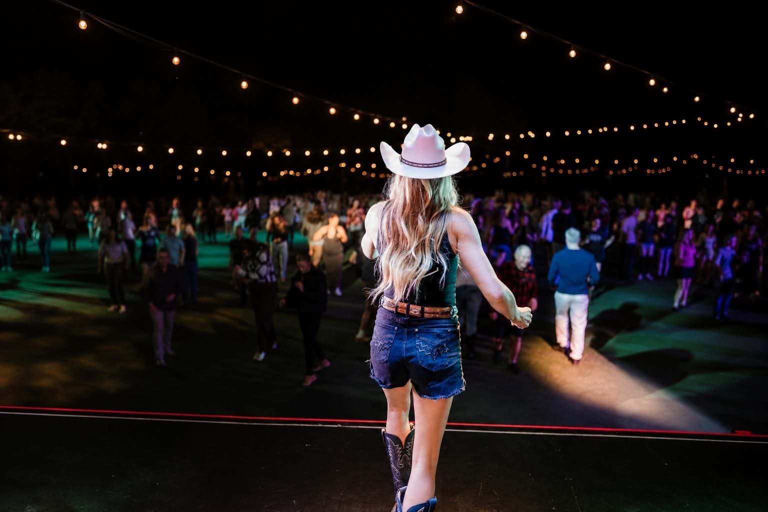Line Dancing at Miami Marketta