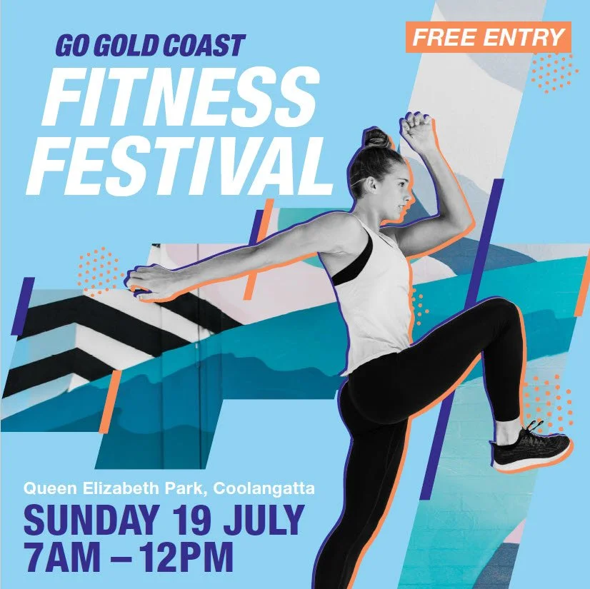 Line Dancing at Go Gold Coast Fitness Festival