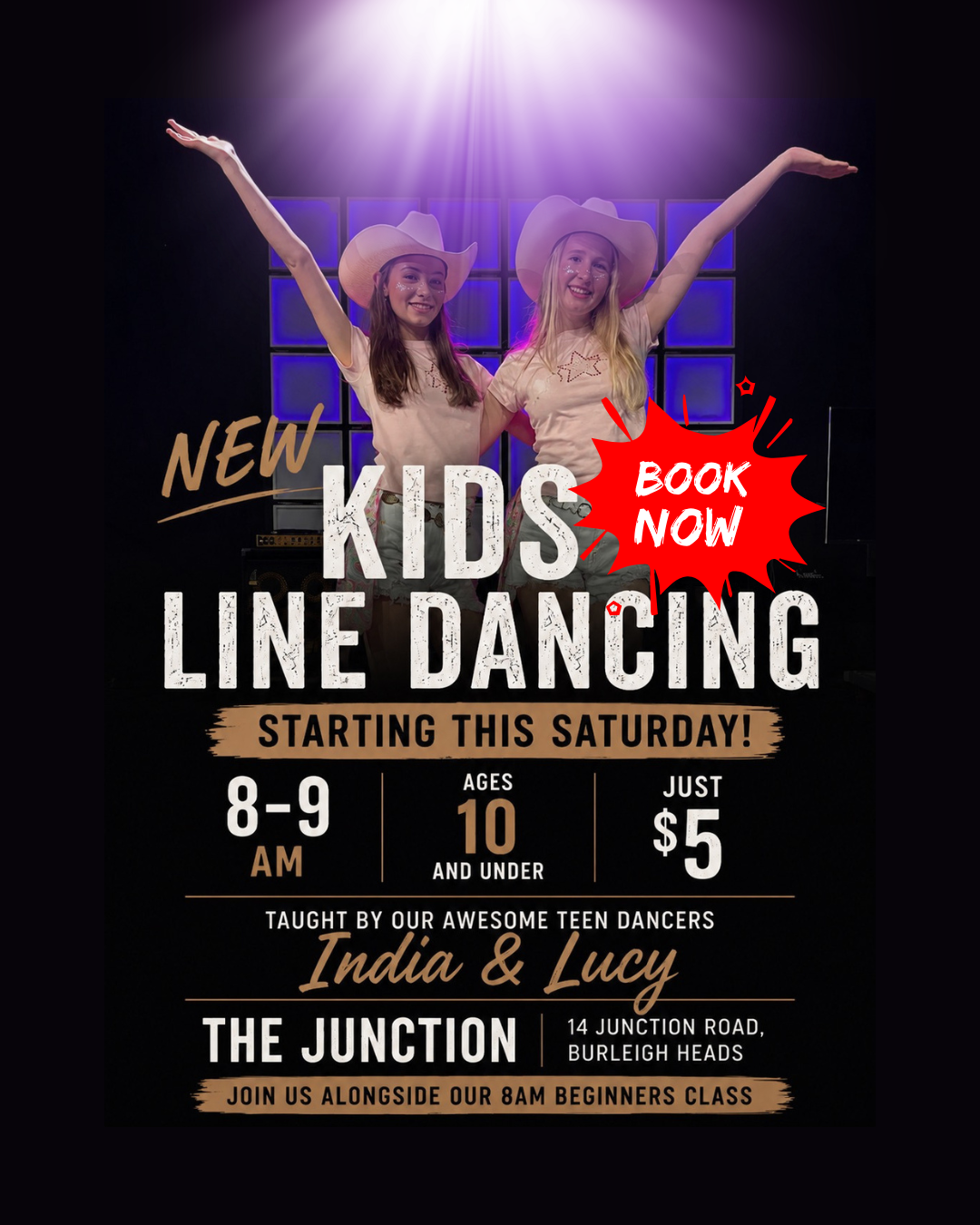 Kids Line Dancing