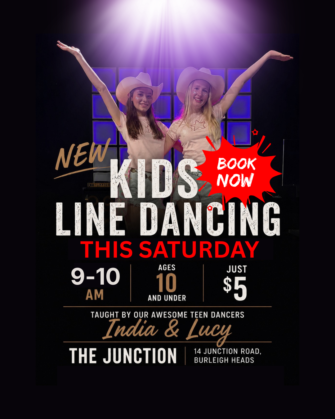 Kids Line Dancing