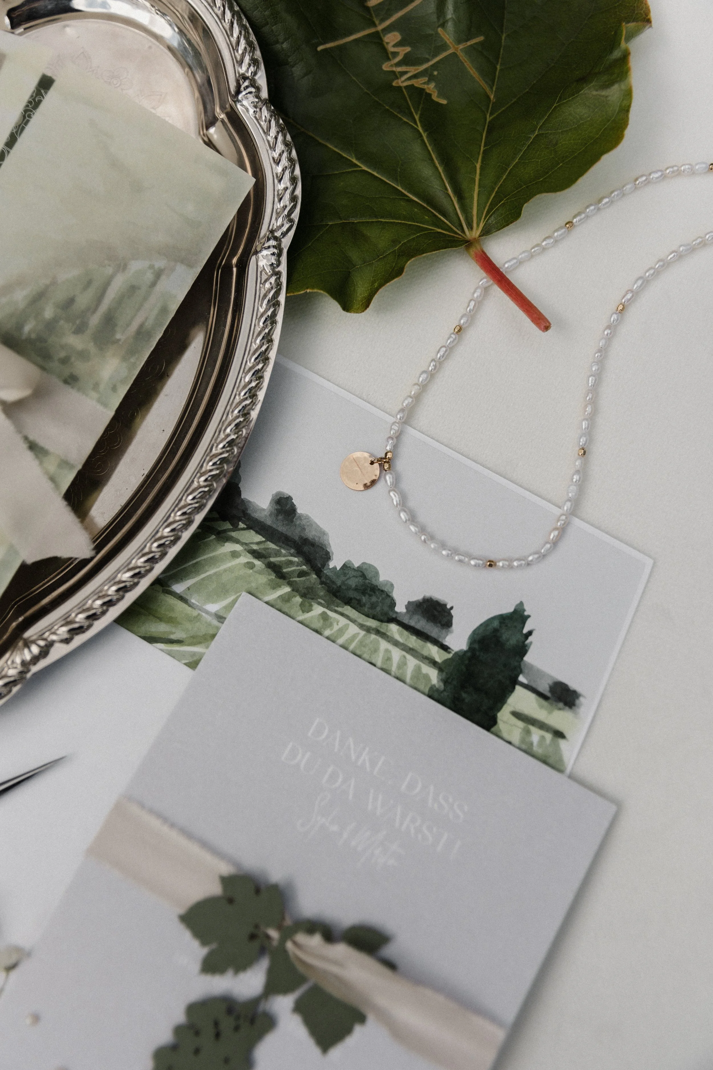 Bedrucktes Inlay für den Briefumschlag, macht das Kuvert zu einem besonderen Hingucker nach dem Öffnen.