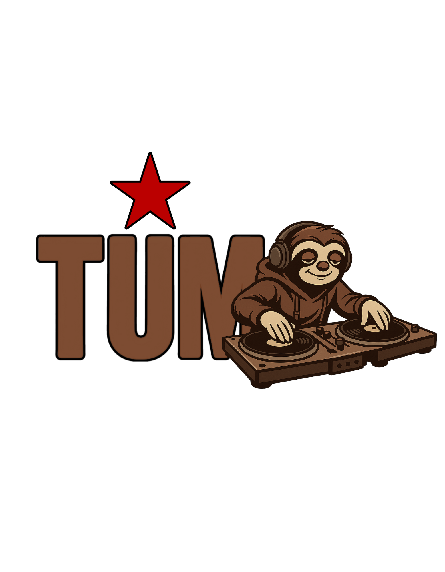 Behind the decks, headphones on and one hand on vinyl, the other on the fader. Laze embodies music culture with focus and flow. A bold link between mascot and music.