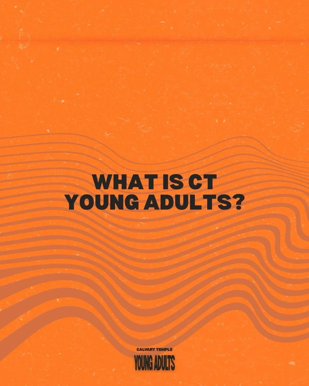 Looking for community in Winnipeg? Come hangout with us at CT Young Adults 🧡